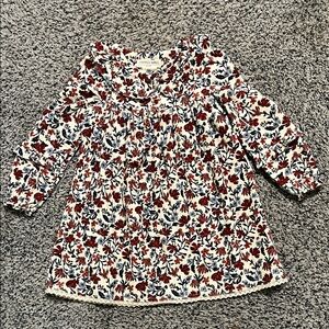 Floral Long Sleeve Dress